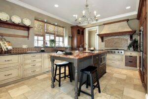 White cabinets | Rock Tops Surfaces